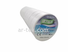 01 67 05 ELECTRICAL INSULATION TAPE WHITE 0.13MMX19MMX10M